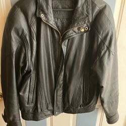 Black Leather Jacket 