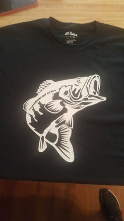 Bass fishing t shirt