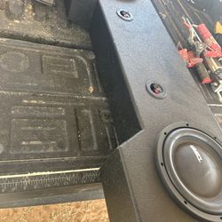 2 - 10” shallow mount DS18 subs with enclosed box