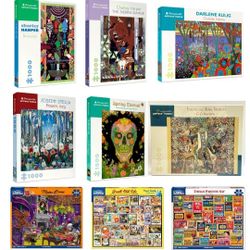 Puzzle Lot (9) — Pomegranate, White Mountain, 1000 pcs