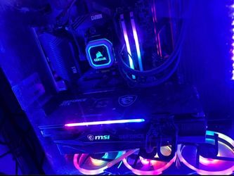 MSI Gaming PC - Ryzen 7 3800XT, RTX GPU, 16GB RAM 2 high resolution gaming monitors included