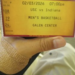 USC Vs Indiana Men's Basketball 