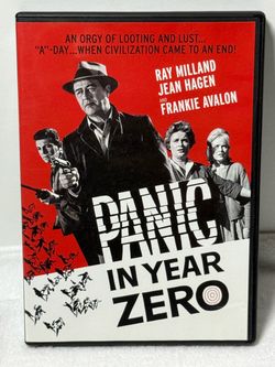 Panic in Year Zero (1962) DVD Kino Lorber Ray Milland Sci-Fi Horror Region 1