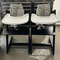 Stokke Tripp Trapp High Chair Complete - $300 Each