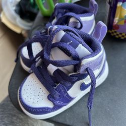 Baby Purple Jordan’s