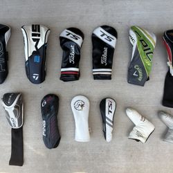 Head Cover Lot **Titleist Taylormade Callaway Ping**