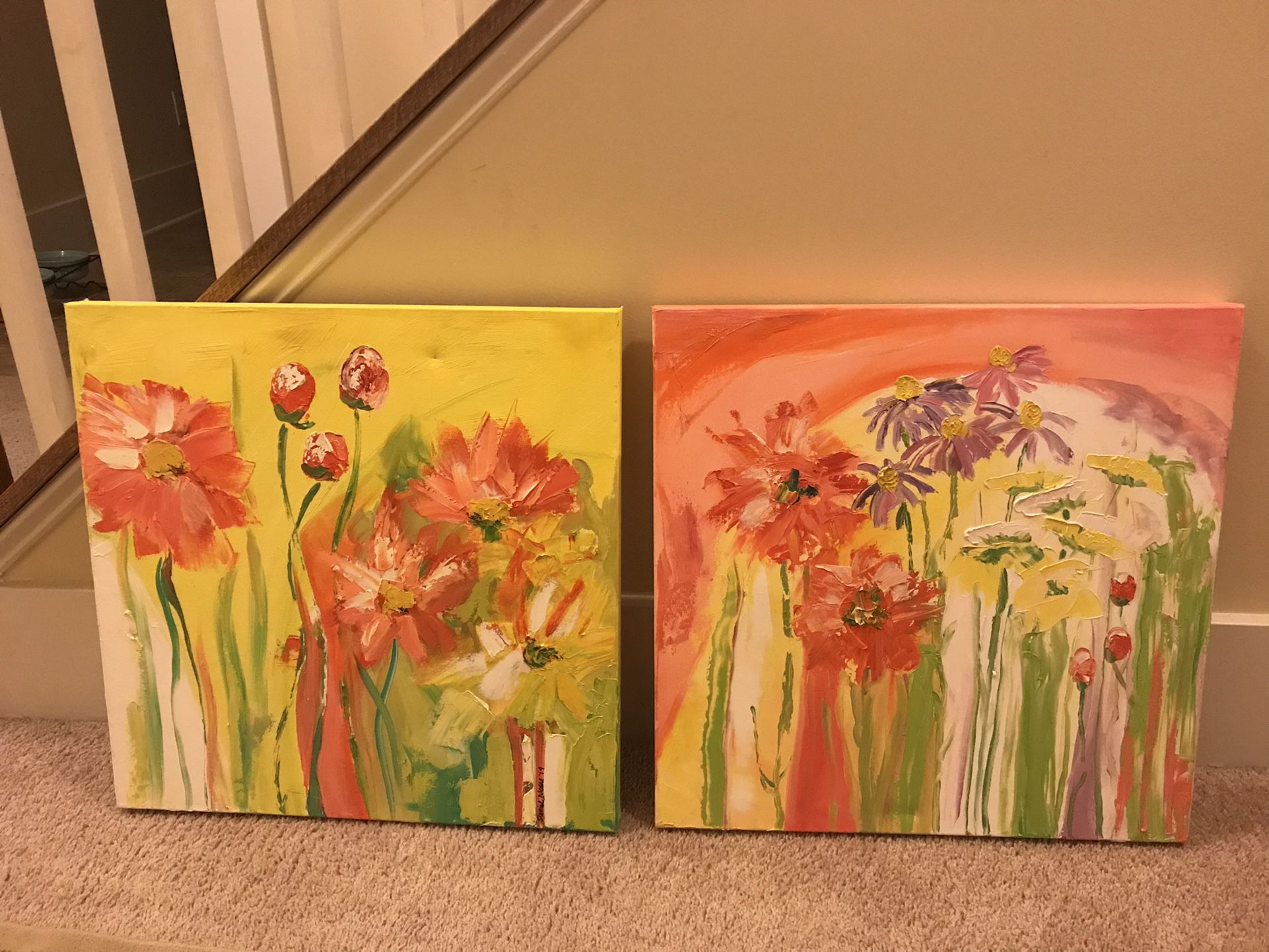 Hand Painted Canvases