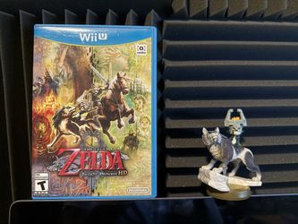 Legend of Zelda: Twilight Princess For Wii U with Wolf Link Amiibo