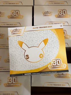 Pokemon 30th Anniversary ETBs! NO TRADES