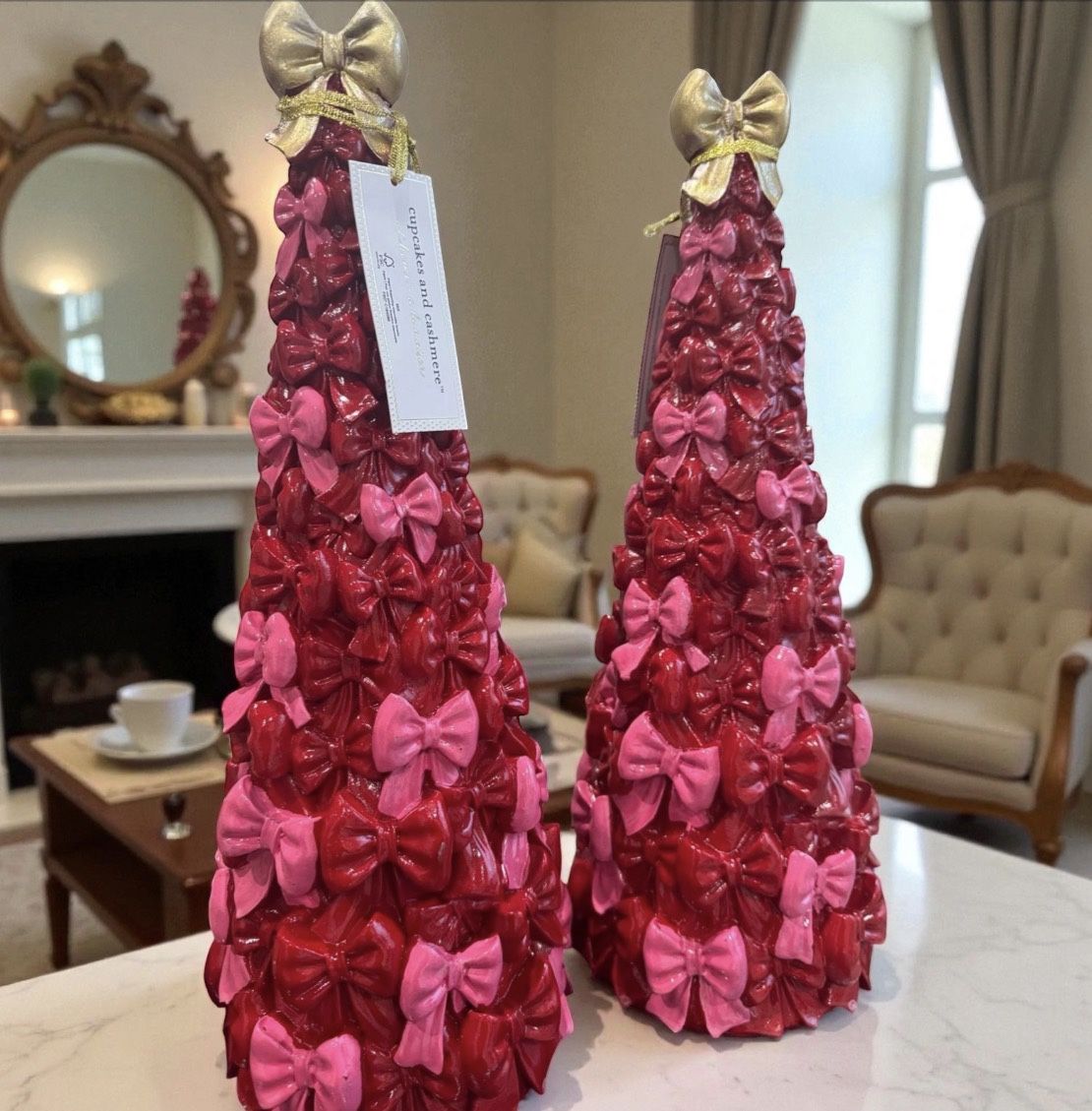 CUPCAKES AND CASHMERE BOW TREE SET