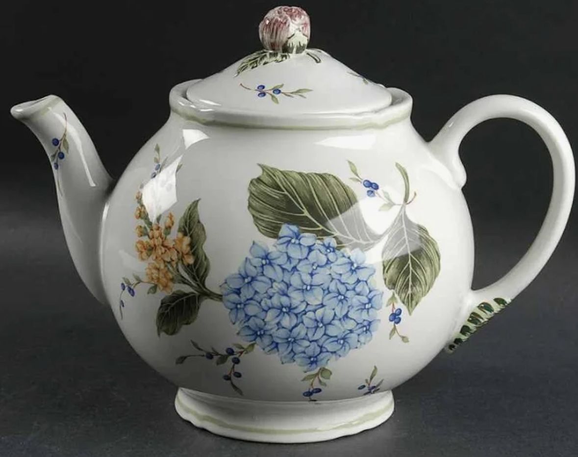 Princess House Vintage Garden Teapot