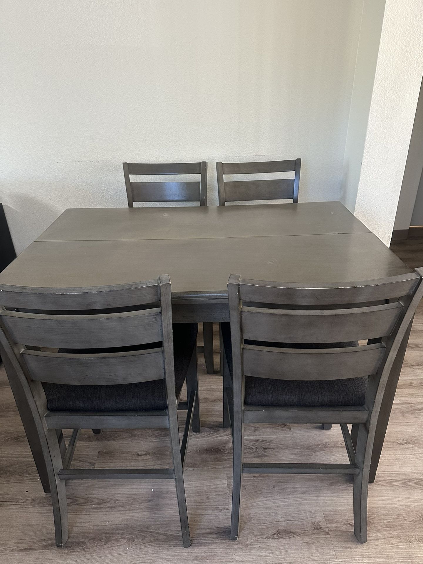 Tall Dining Table With 4 Chairs