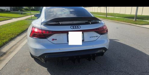 Audi etron GT Rear Spoiler- Real Carbon Fiber
