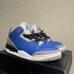 Jordan 3 Varsity Royal Cement Men’s Size 12