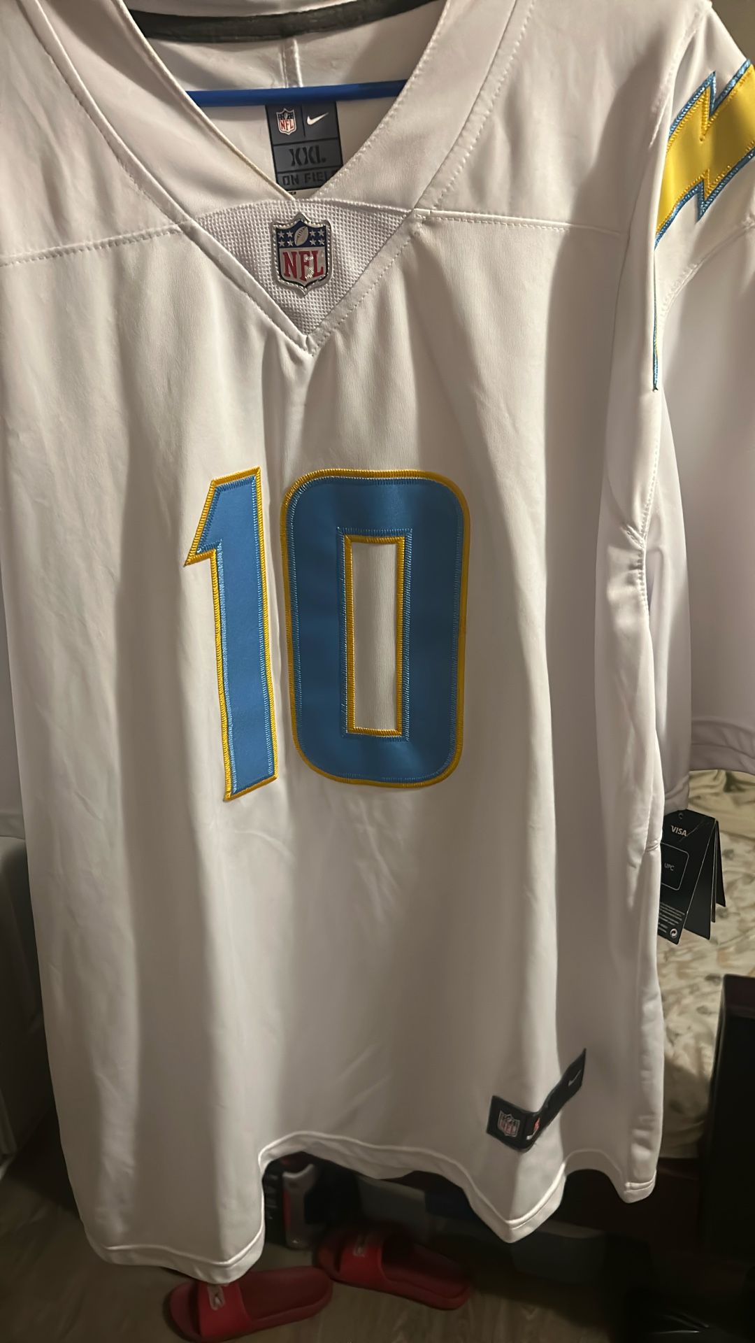 Chargers Away Justin Herbert Jersey