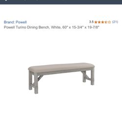 Dining Bench