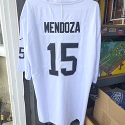 LAS VEGAS RAIDERS FRANCISCO MENDOZA JERSEY 