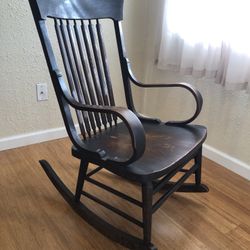 Antique Bent Wood Rocking Chairs