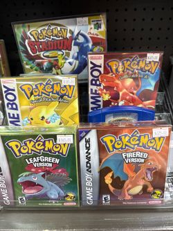 Pokemon Gameboy games