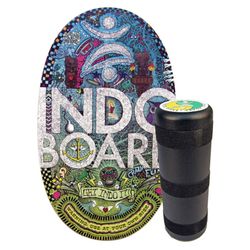 Original Indo Board – Doodles Deck and Roller