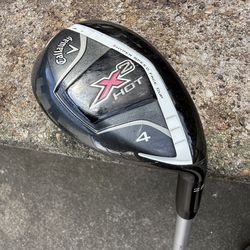CALLAWAY X2 HOT 22° 4 HYBRID LADIES FLEX X2