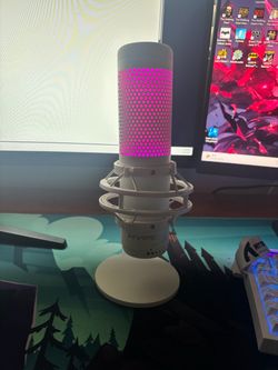 HyperX QuadCast S USB Microphone White