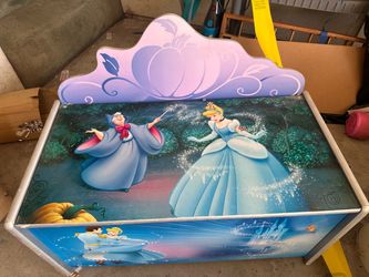Disney Cinderella Wooden Toy Box