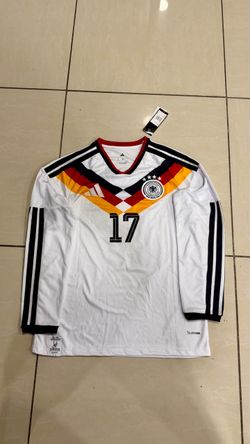 Adidas Germany #17 Long Sleeve Soccer Jersey