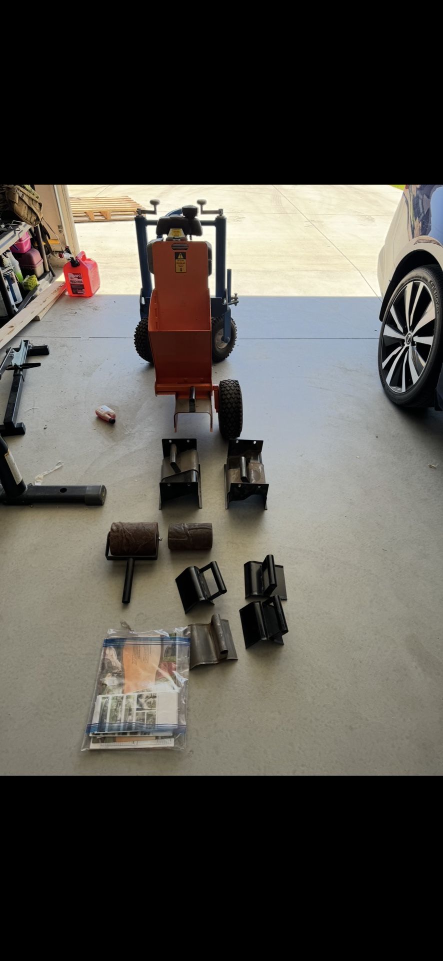 Curbing Machine Used Once