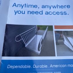 Ramp For Wheel Chair Access 