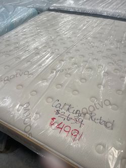 Cal King Saatva Mattress $499! Brand New!