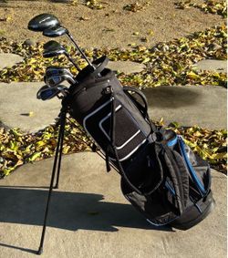 Tommy Armour “EVO” golf set (Driver+3w+3&4hybrid+5i-pw+sw+putter+stand bag)