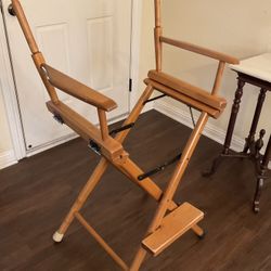 Walnut Frame Directors Chair