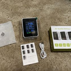 Air quality co2 carbon monoxide detector 