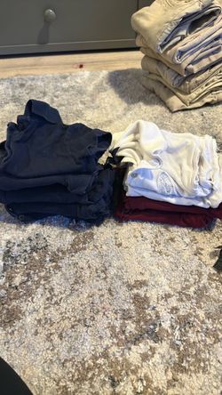 *BACK TO SCHOOL* 9 Uniform Collard Shirts Size 5/6
