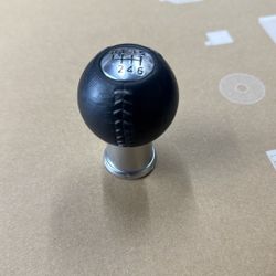 2016-2024 Mazda Mx5 Miata 6 Speed Manual Shift Knob / White Stitch / ND050