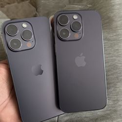 2 iPhones 14 Pro
