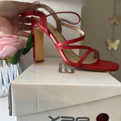 Red Pump Heels 