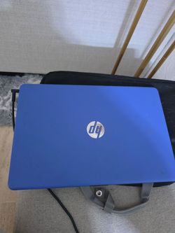 HP Laptop Blue