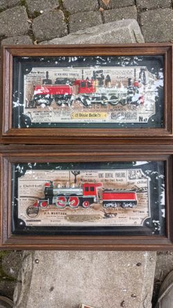 Train Wall Art