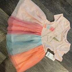 Carter’s Unicorn Colorful Dress Size 2T