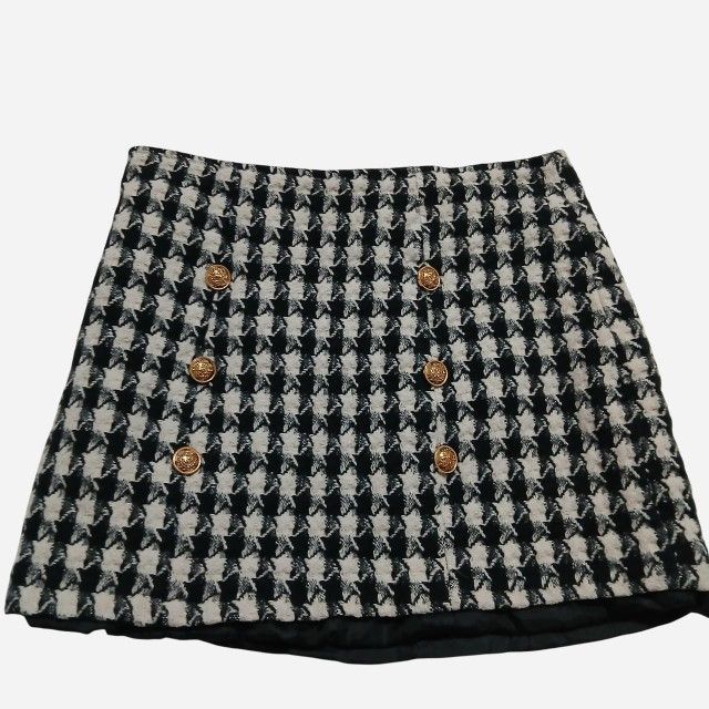 Hyfve Hyfve Hyfve Gingham Mini Skirt