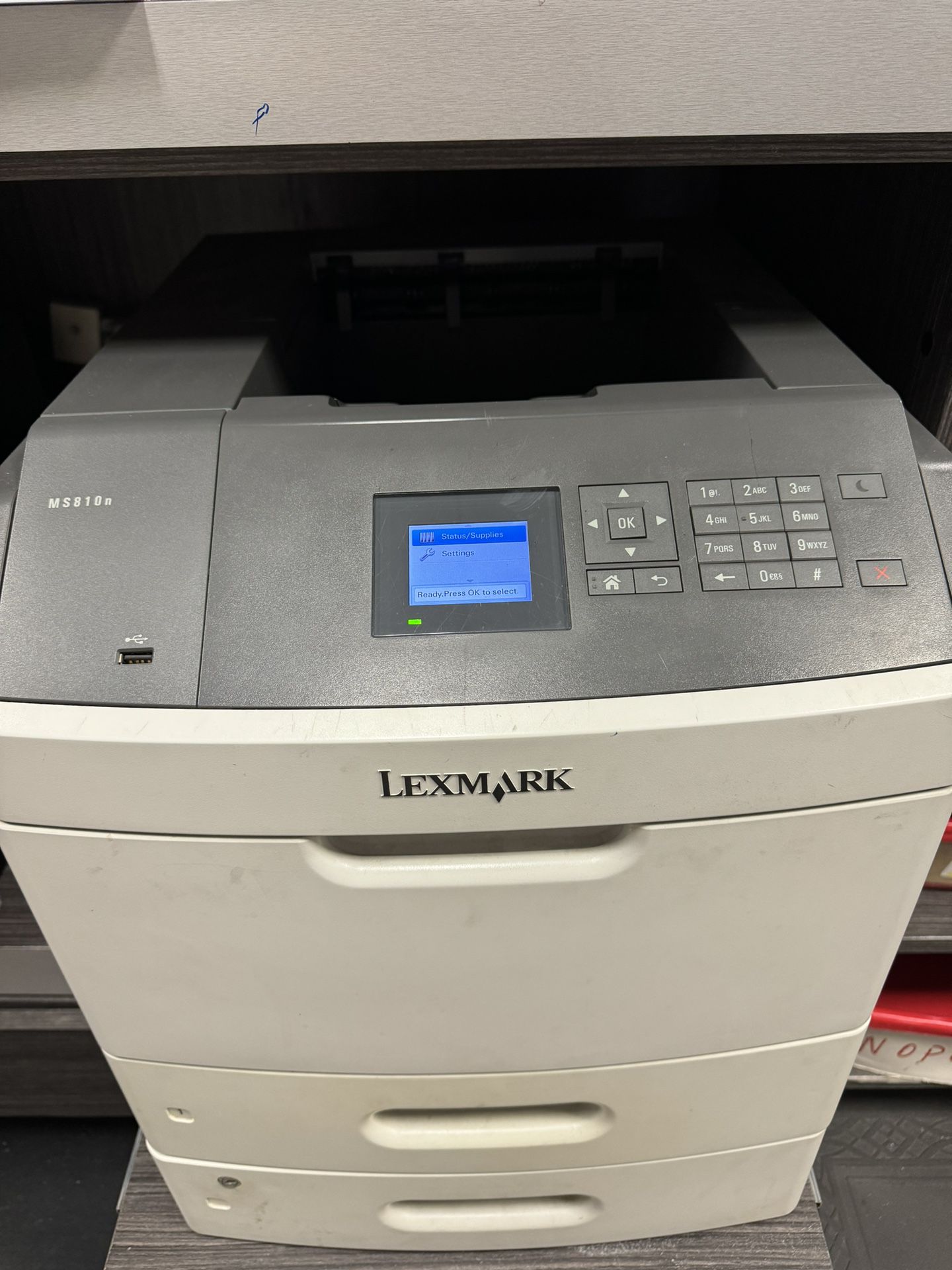 Lexmark Pharmacy Laser Label Printer MS810n