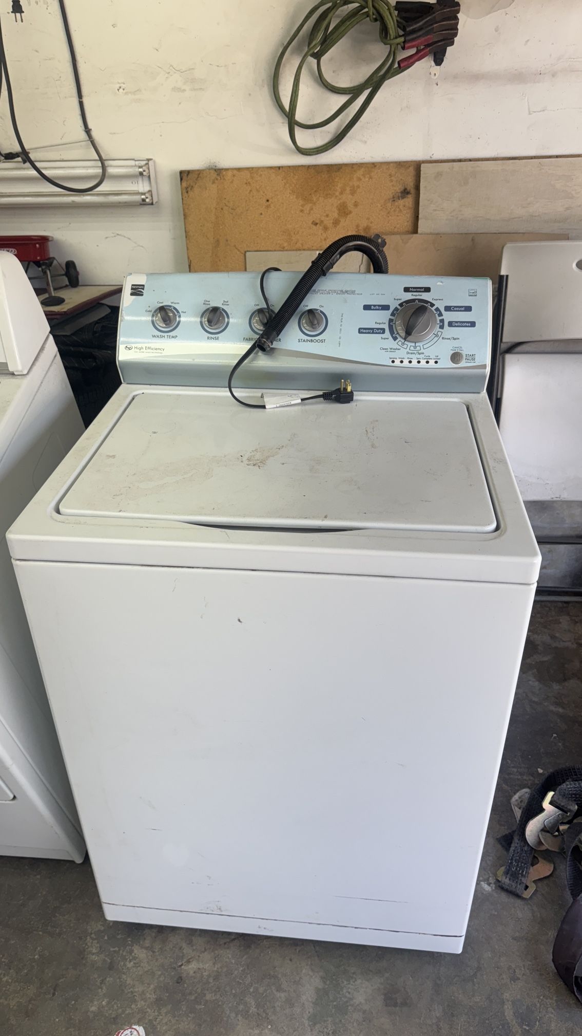 Washer And Dryer