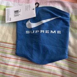 Supreme Nike Neck Warmer Blue