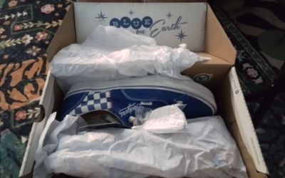 VANS LA DODGERS CLASSIC LACE LOW  TOPS $225