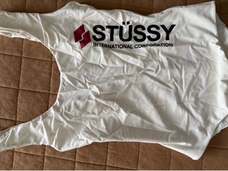 Stussy white bathing suit