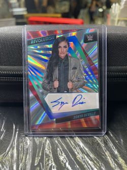 2022 Panini Revolution WWE - Sonya DeVille  Sunburst Auto /99