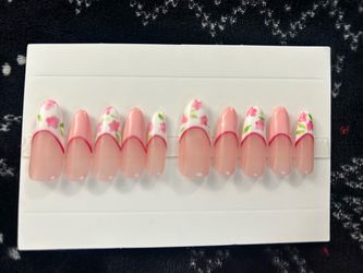 Long press on nails size medium