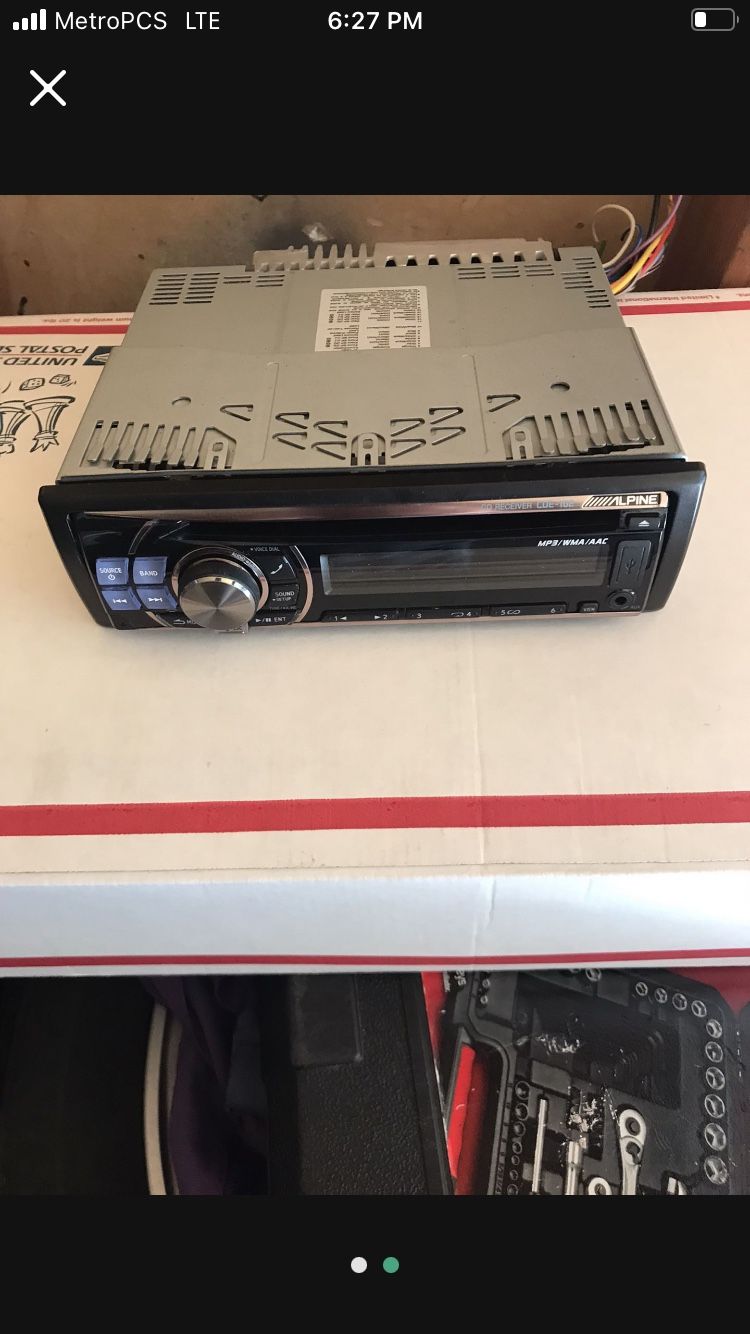 Alpine Jensen Car Estereo